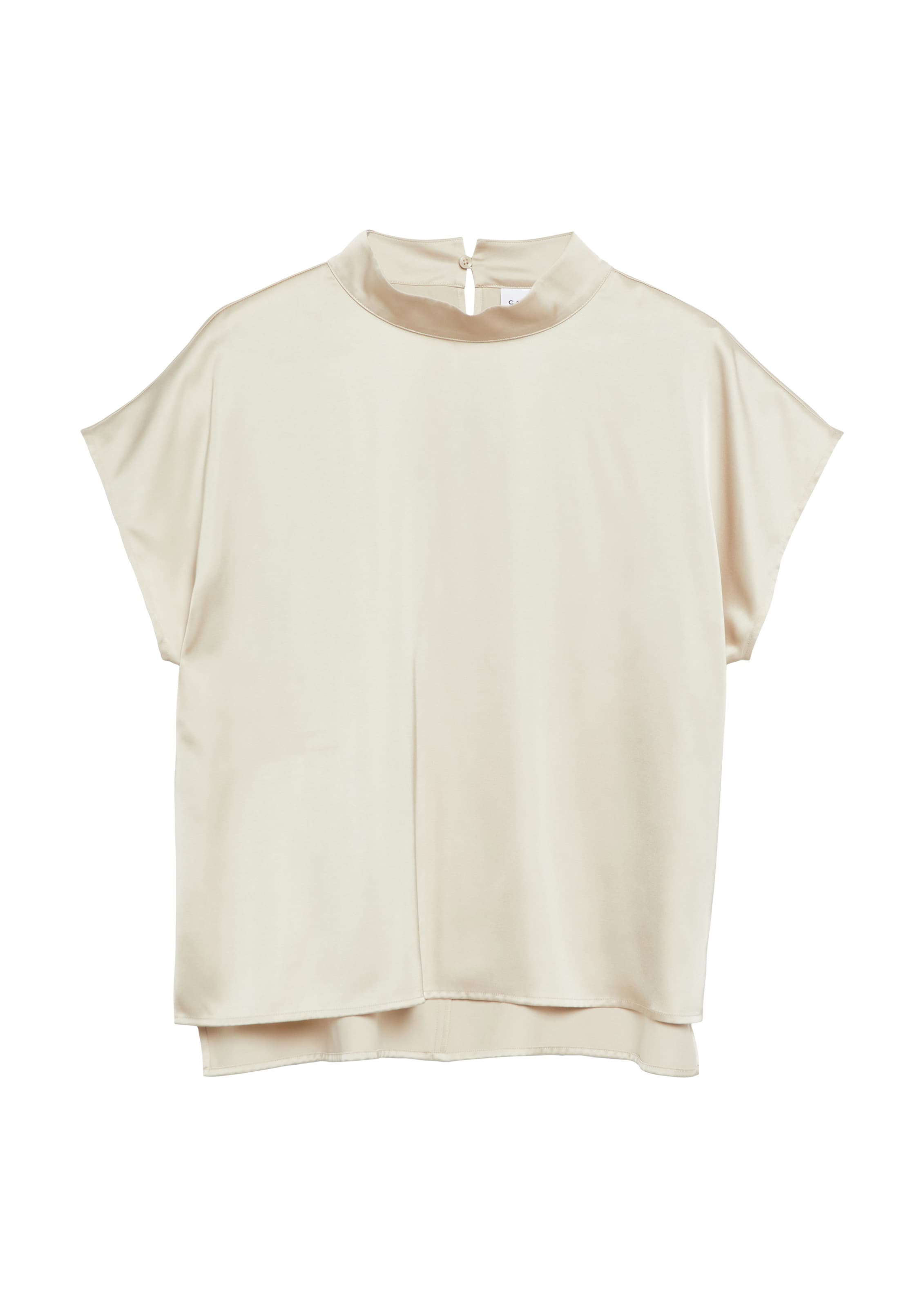 COMMA Blouse in Beige: front