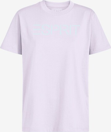 T-shirt ESPRIT en violet : devant
