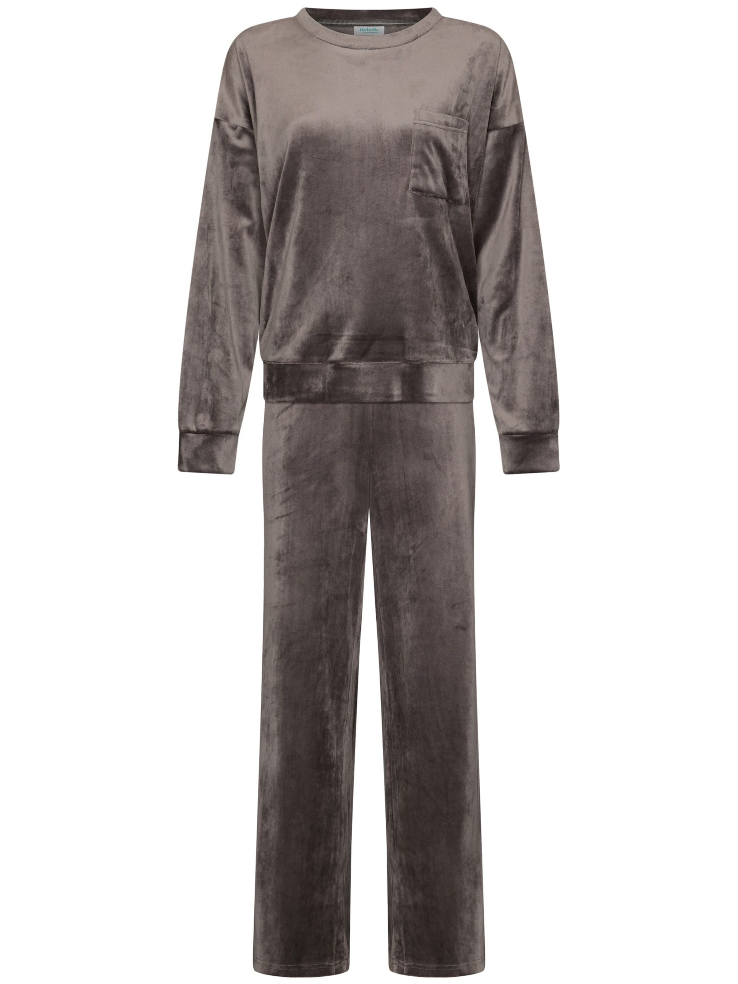 Rebelle Pyjama 'Grey Harmony' in Grijs