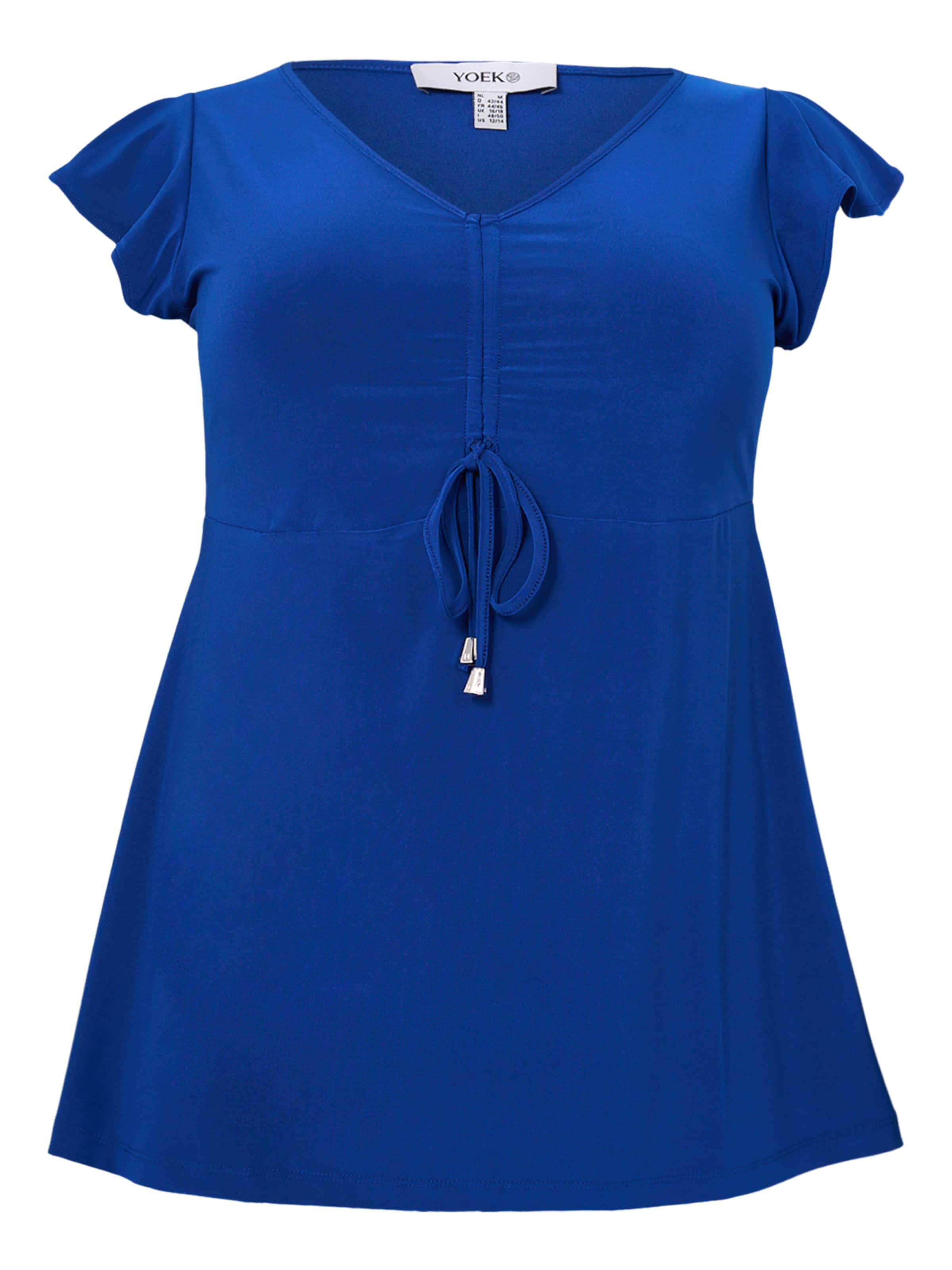 YOEK Tuniek in Blauw: voorkant