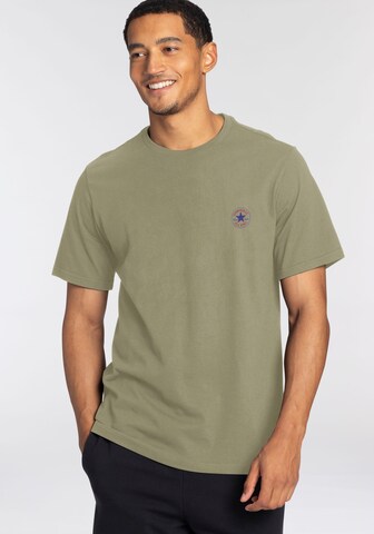 CONVERSE Shirt in Grün: Vorderseite