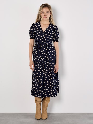 Robe ' ' Apricot en bleu : devant