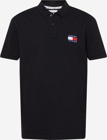 Tommy Jeans Poloshirt in Schwarz: predná strana