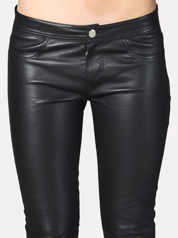 VESPUCCI BY VSP Slimfit Hose 'Anais'‌‌‌ in Schwarz