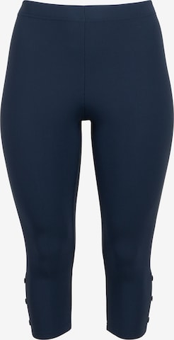 Pont Neuf Slimfit Leggings 'Annika' in Blau: predná strana