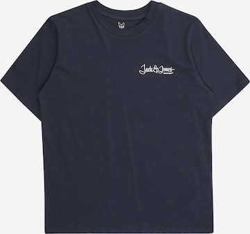 Jack & Jones Junior T-Shirt 'JJYUKI' in Blau: Vorderseite