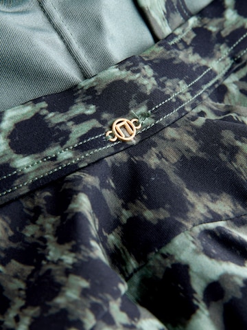 Next Bustier Badeanzugkleid in Grün