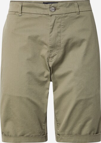 REPLAY Regular Chino trousers in Green: front