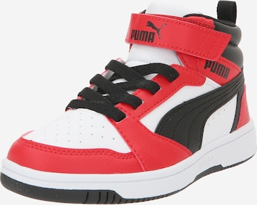 Sneaker 'Rebound' di PUMA in rosso: frontale