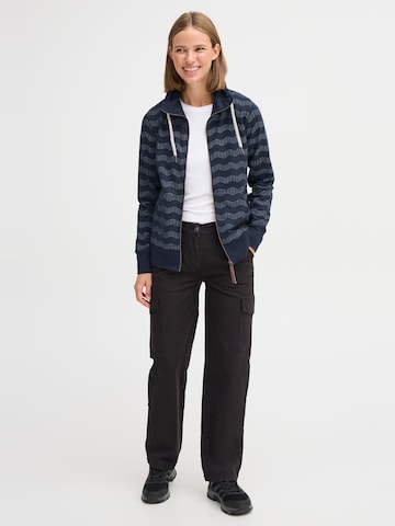 Oxmo Knit cardigan ' OXVANTA ' in Blue