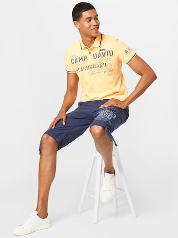 CAMP DAVID Póló - sárga
