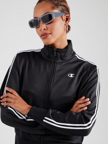 Champion Authentic Athletic Apparel Sweatjacke in Schwarz