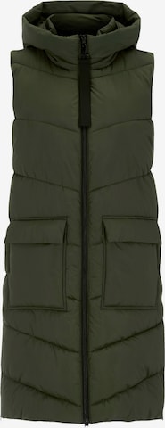 Cellbes of Sweden Bodywarmer in Groen: voorkant