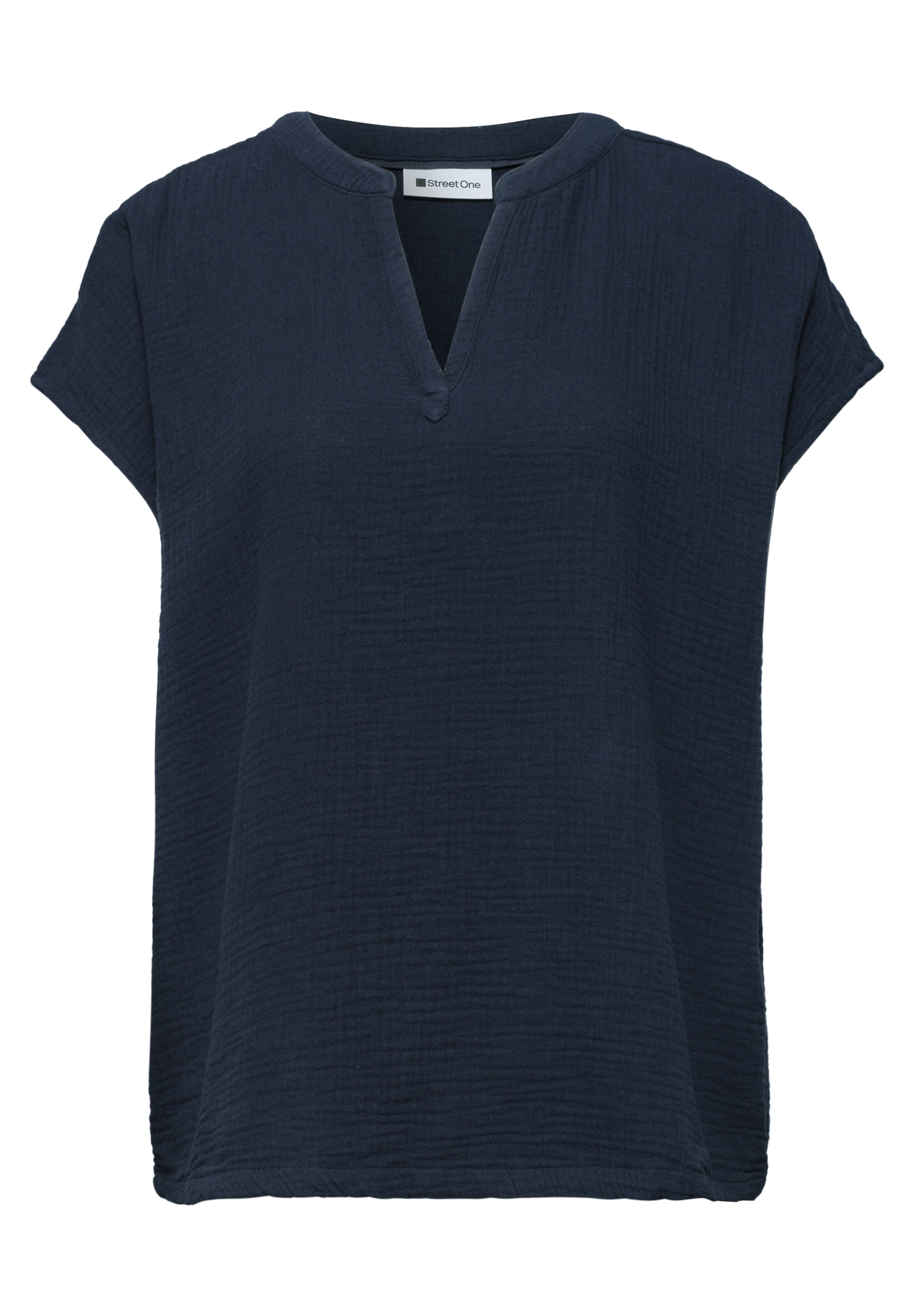 STREET ONE Bluse in Blau: Vorderseite