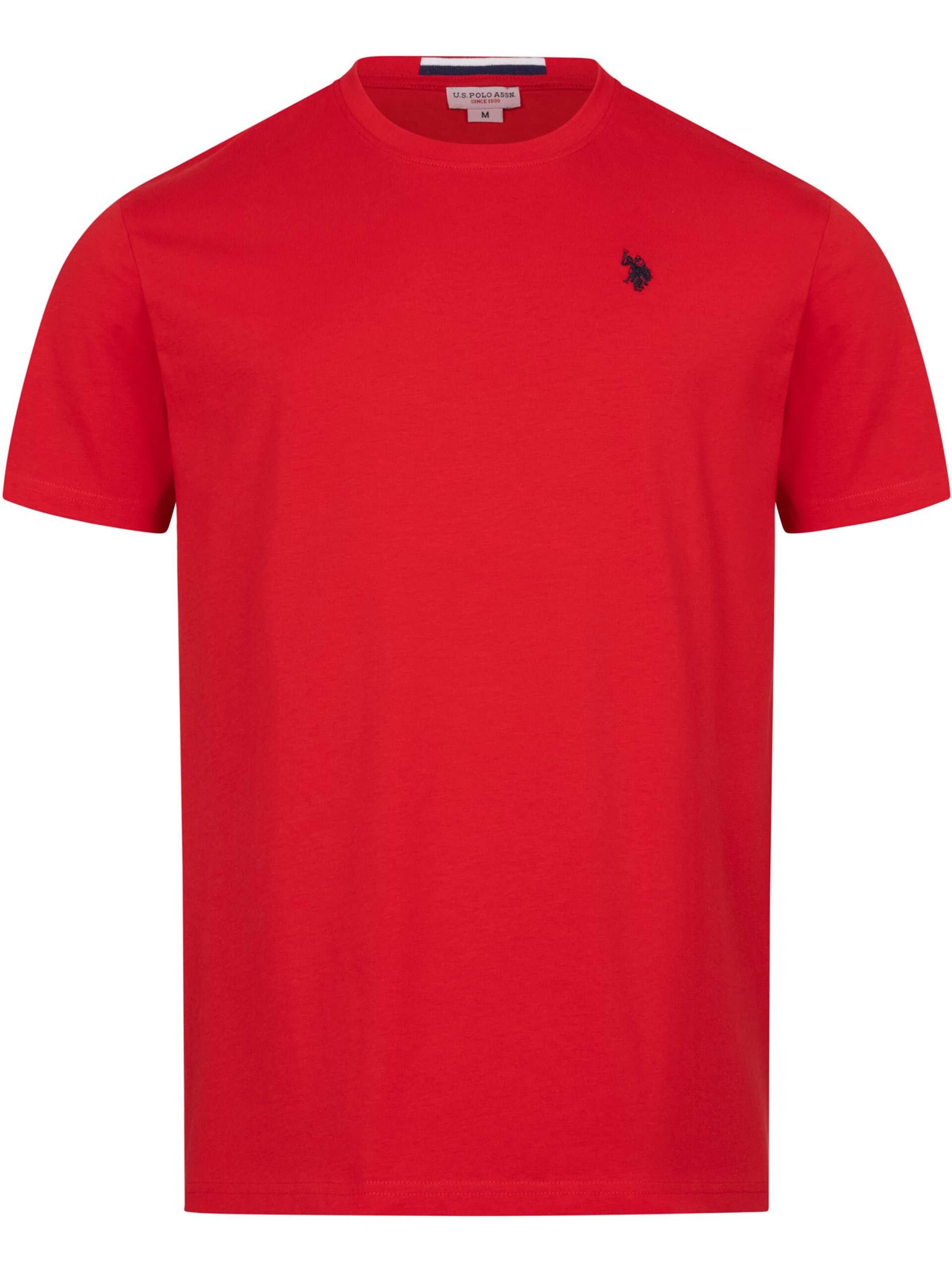 U.S. POLO ASSN. Shirt in Rood: voorkant