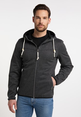 Schmuddelwedda Fleece jacket in Grey: front