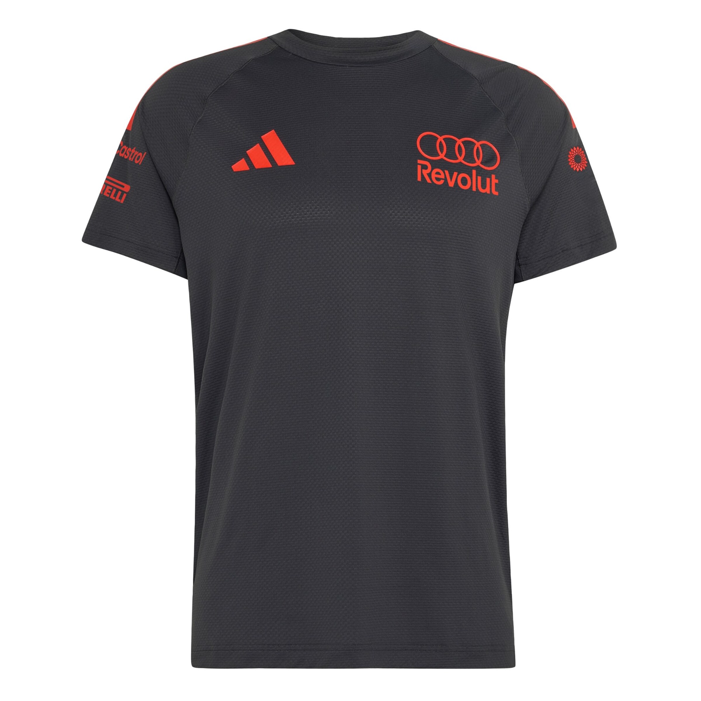 ADIDAS PERFORMANCE Performance shirt 'Audi Revolut F1 Team Mechanics' in Red / Black, Item view
