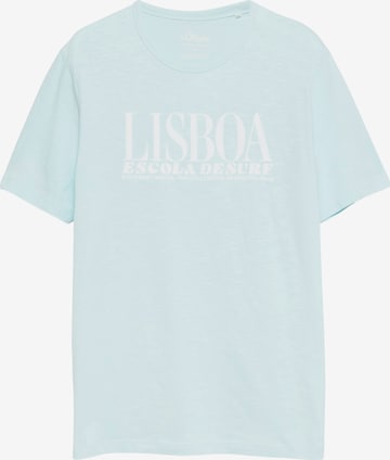 T-Shirt s.Oliver en bleu : devant