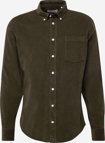 Chemise 'CF Anton' Casual Friday en vert : devant