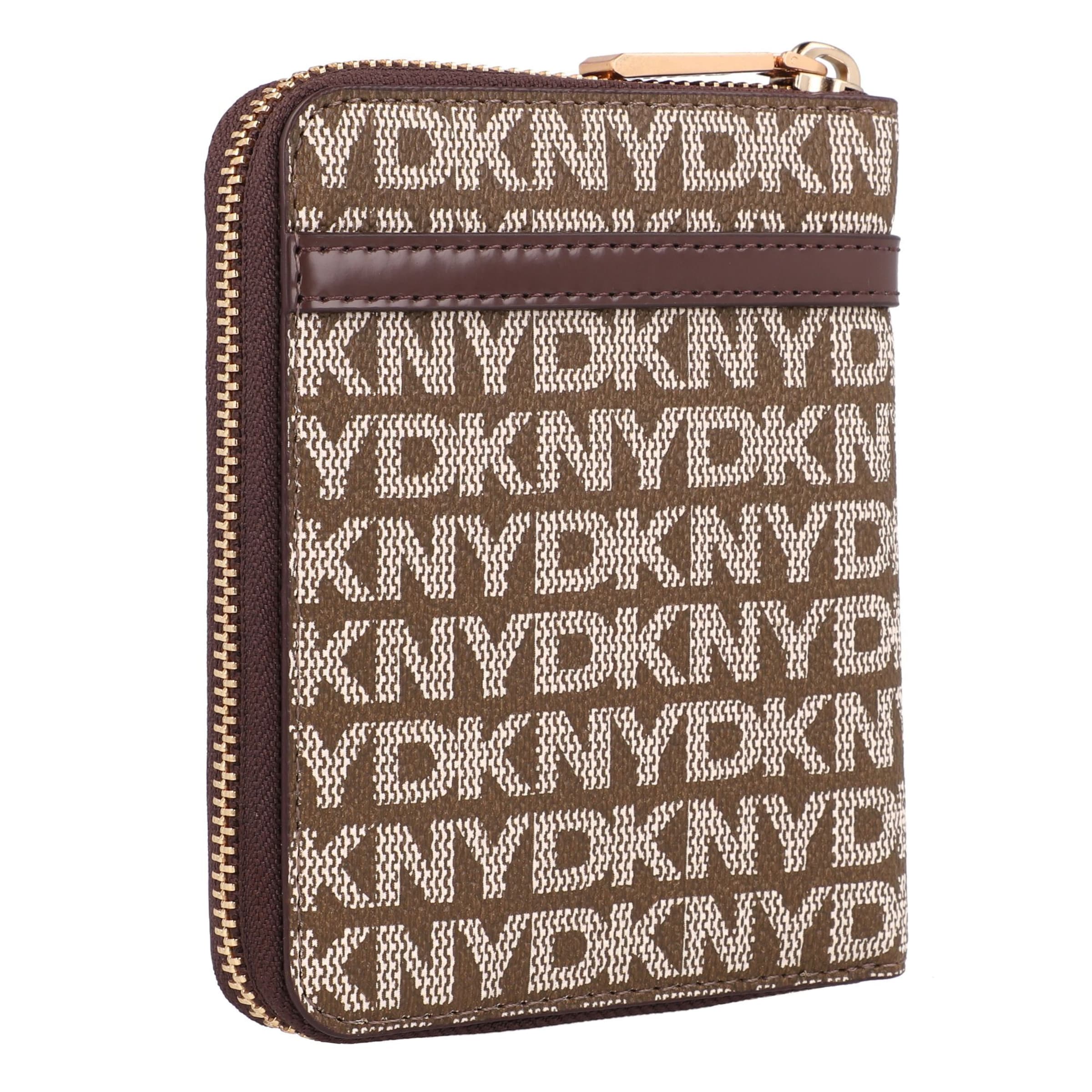 DKNY Wallet 'Avril' in Brown