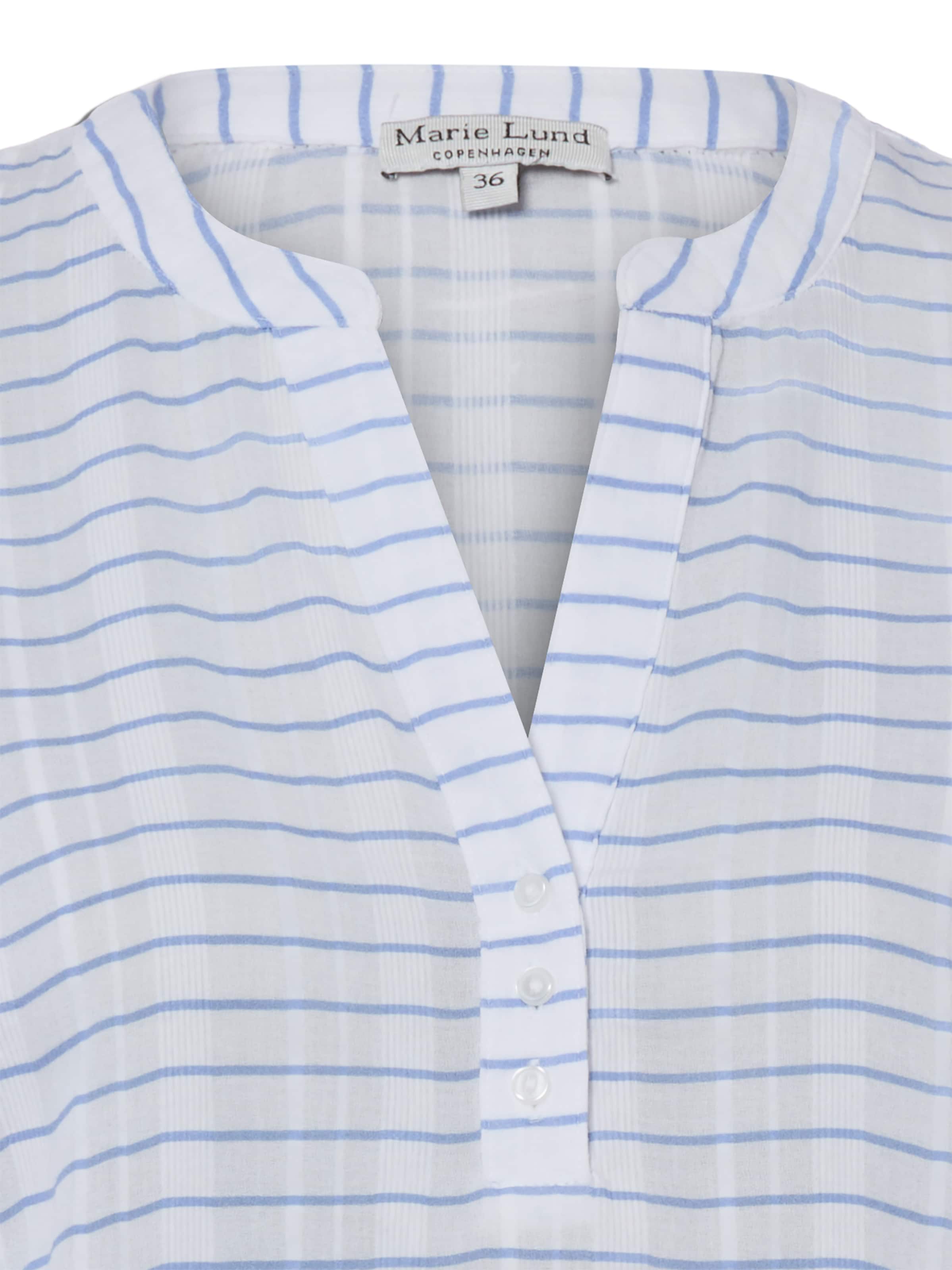 Marie Lund Blouse in Blauw