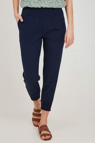 Fransa Tapered Pants in Blue