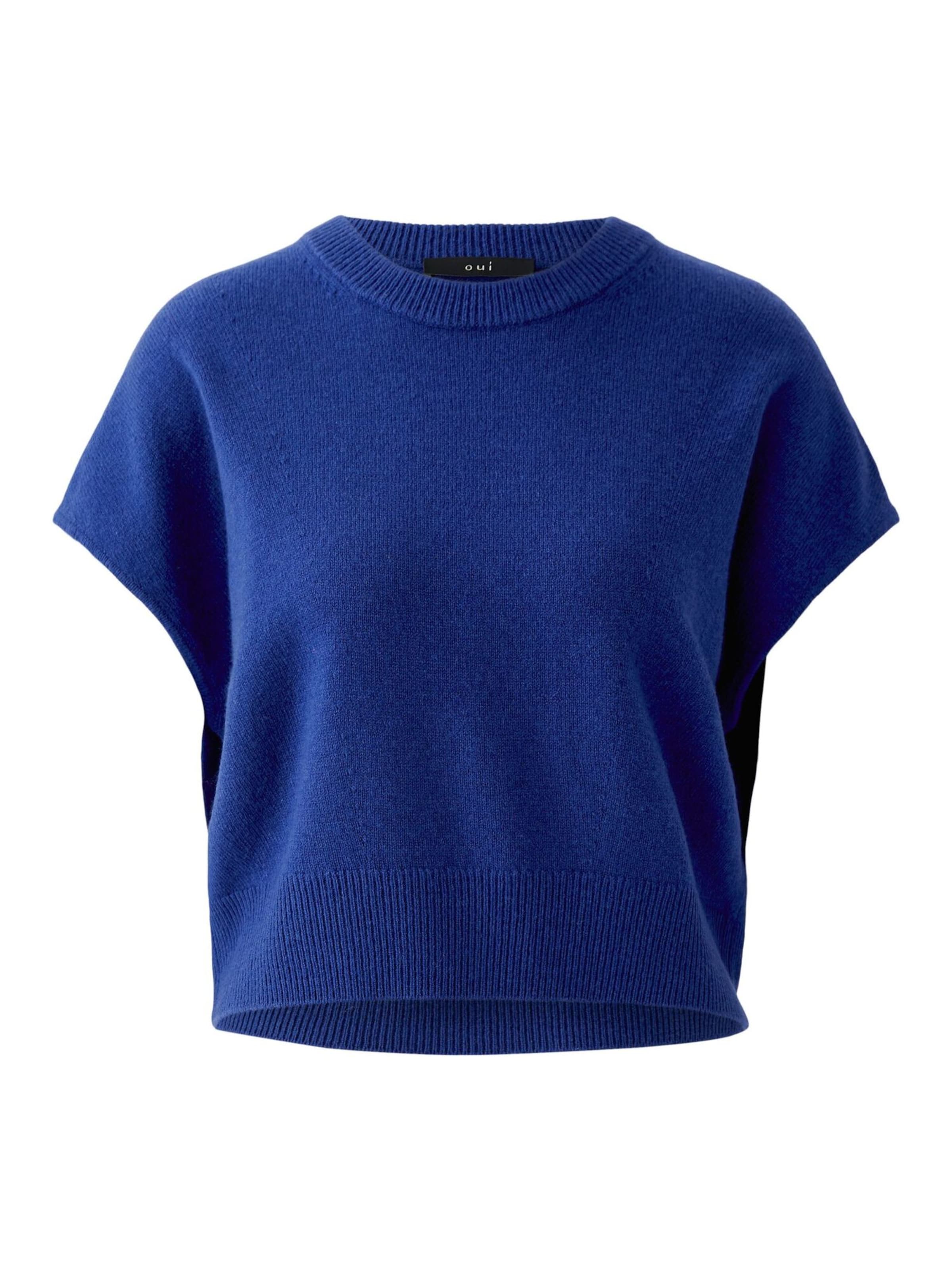 OUI Pullover in Blau: Vorderseite