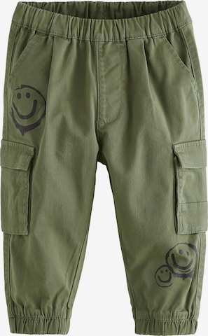 Next Trousers in Green: front
