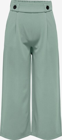 Pantaloni con pieghe 'GEGGO' di JDY in verde: frontale