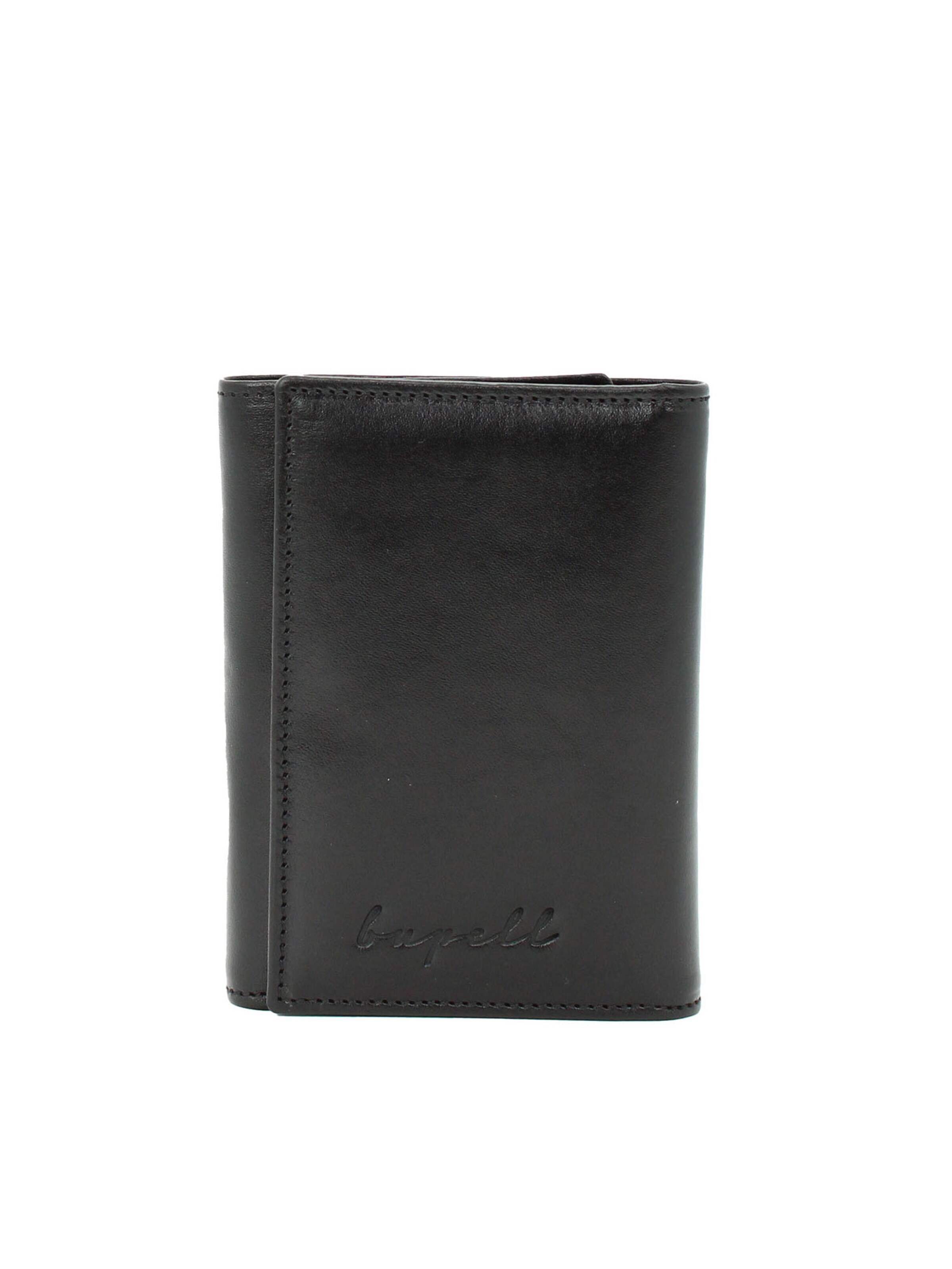 bupell Portemonnaie 'Vera'‌‌‌‌‌‌‌ in Schwarz: Vorderseite