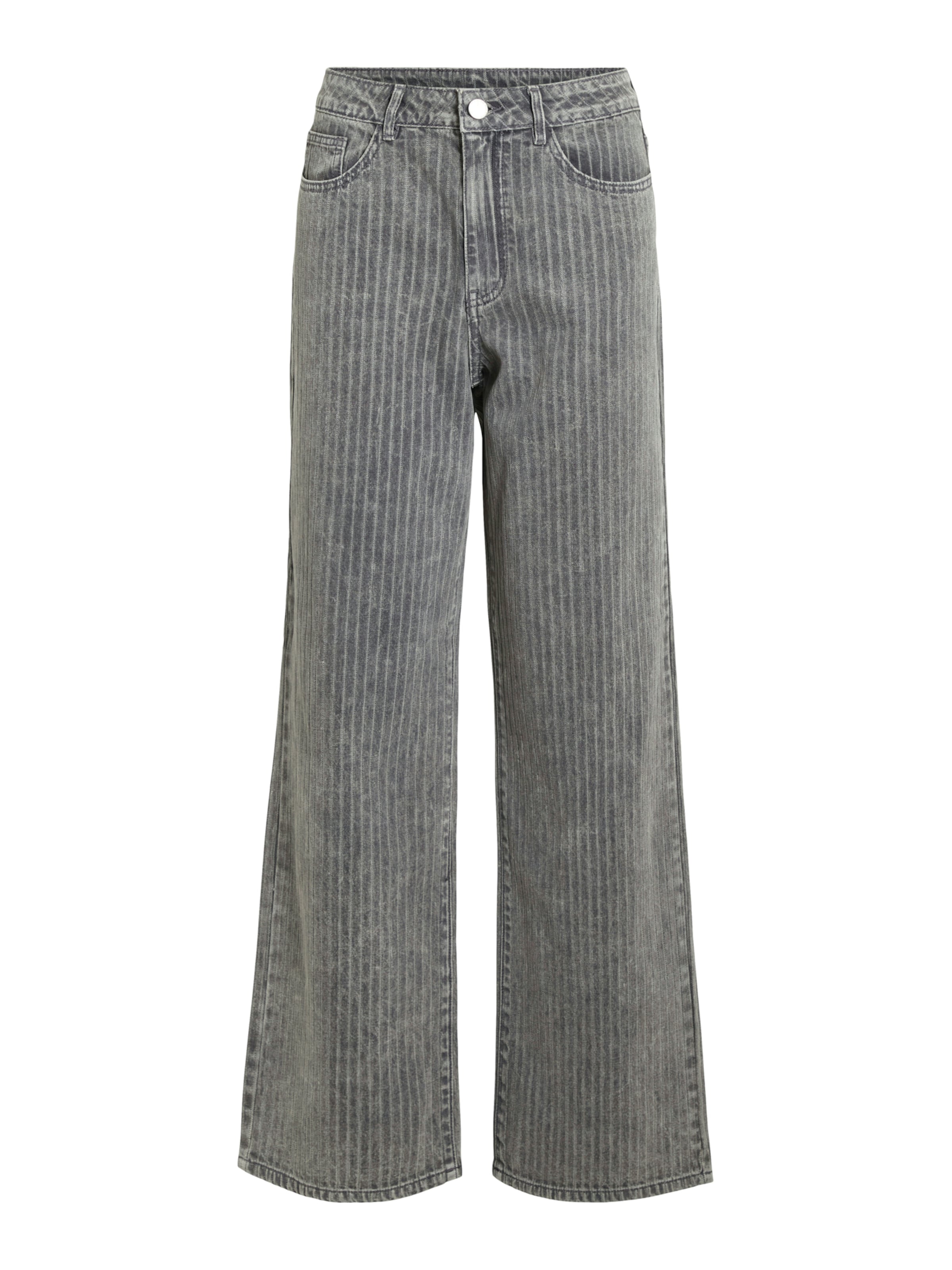 VILA Wide leg Jeans 'VIFreya' in Grey: front