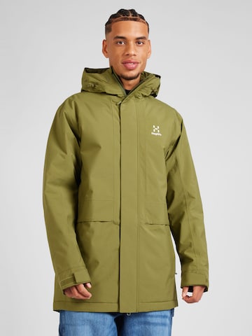Haglöfs Outdoor jacket 'Salix Proof Mimic' in Green: front