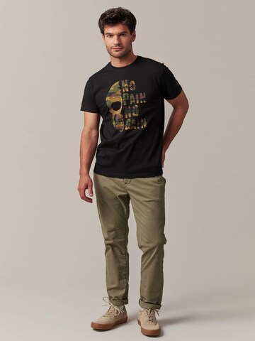 Deeluxe T-Shirt 'Connor' in Schwarz