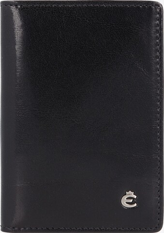 Esquire Wallet in Black: front