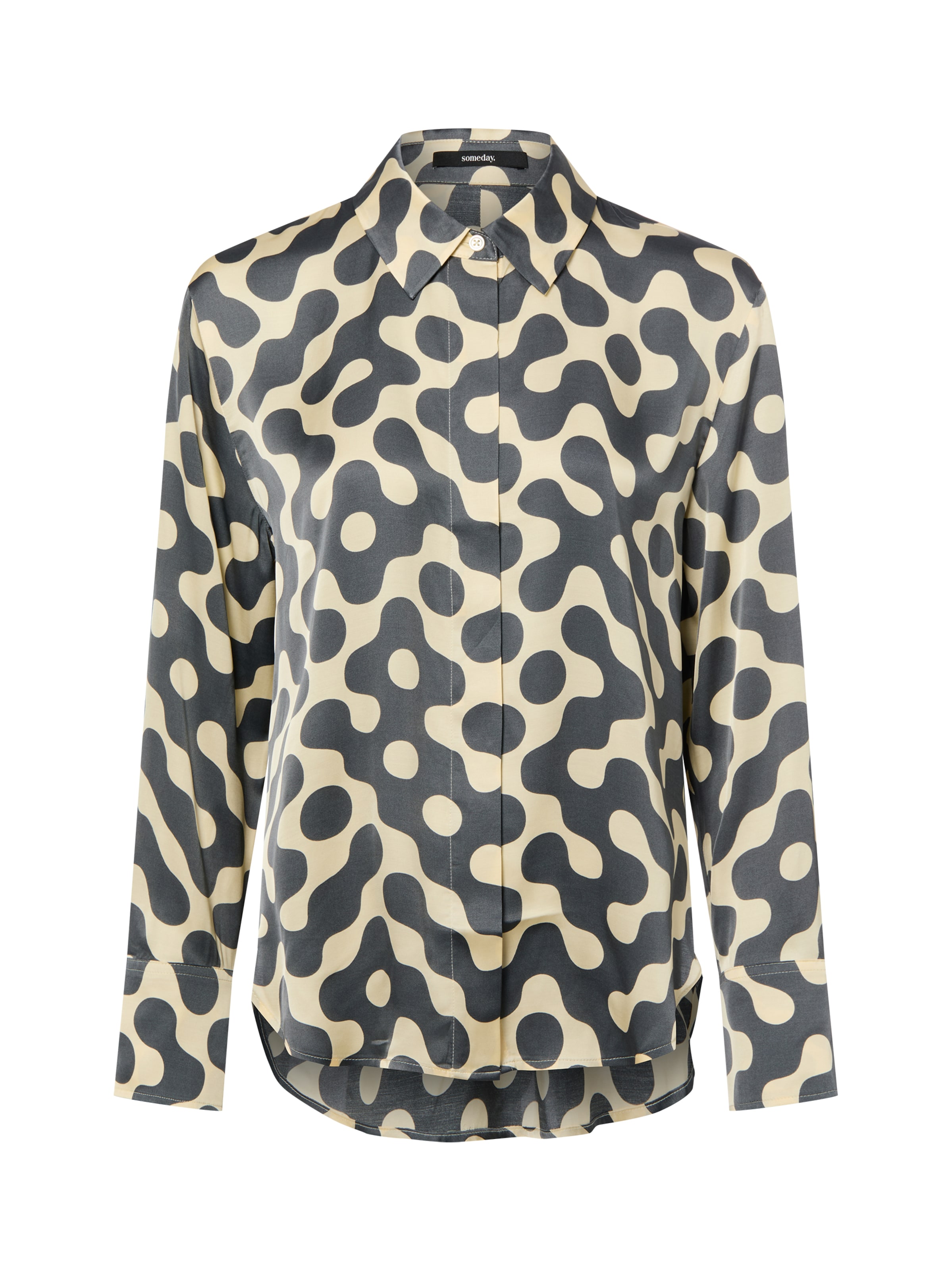 Someday Blouse 'Zeventy' in Beige: front