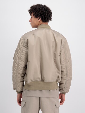 Giacca di mezza stagione 'MA-1' di ALPHA INDUSTRIES in beige