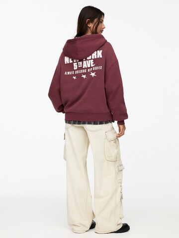 Pull&Bear Mikina - Červená