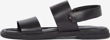 TOMMY HILFIGER Sandaalit värissä musta: etupuoli