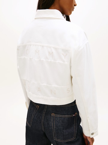 Veste mi-saison Tommy Jeans en blanc : devant