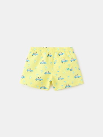 MANGO KIDS Kratke kopalne hlače 'CANGREJO' | rumena barva
