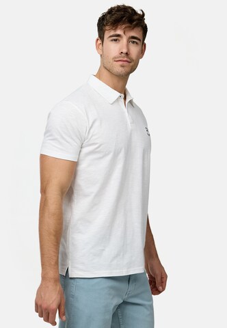 T-Shirt INDICODE JEANS en blanc