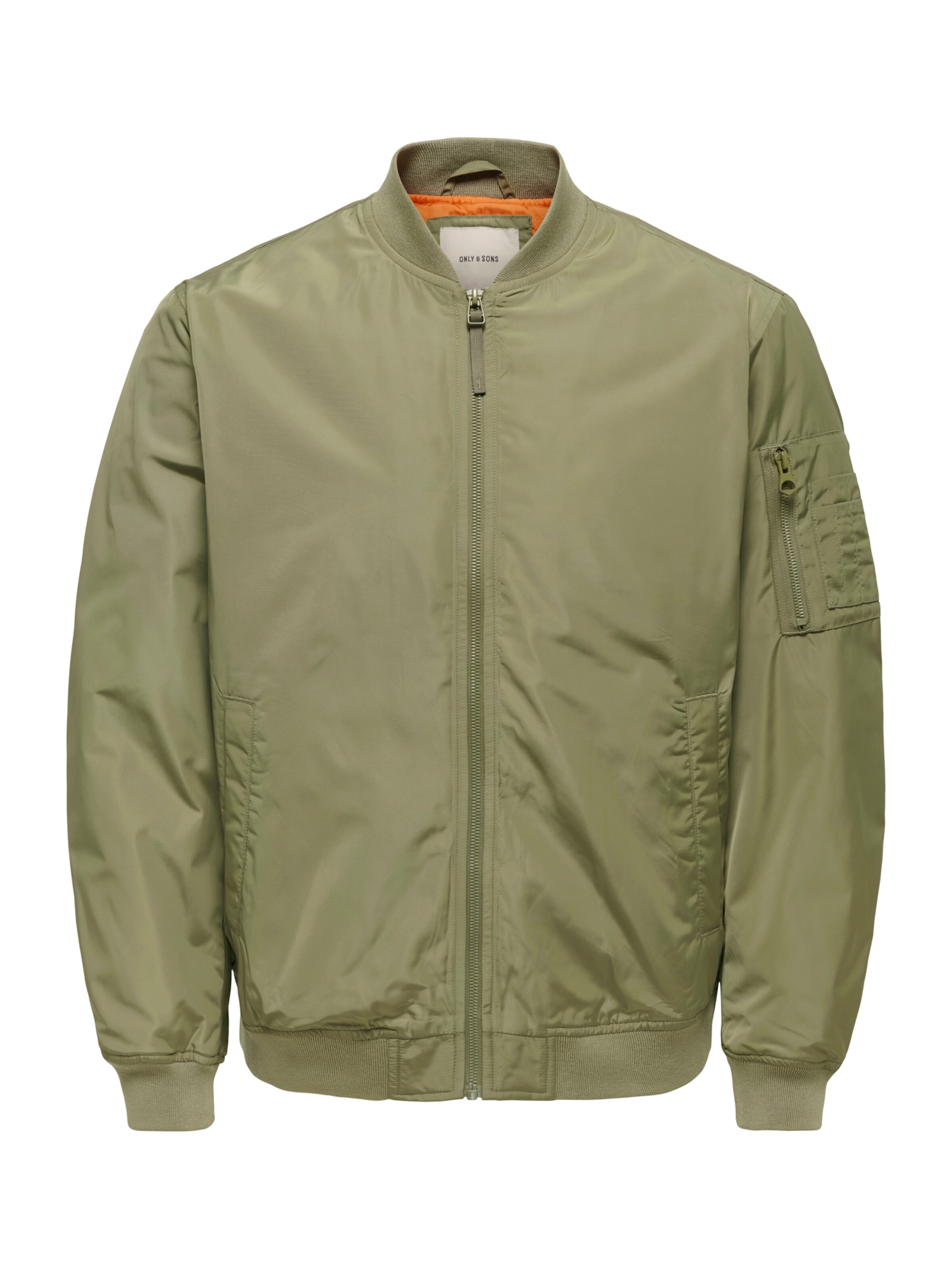 Only & Sons - Chaqueta de entretiempo 'ONSJOSHUA' en verde: frente