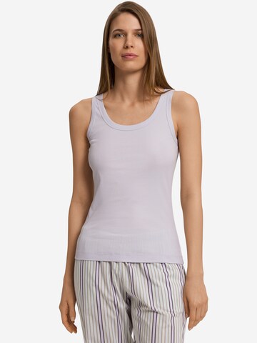 Haut Hanro en blanc : devant