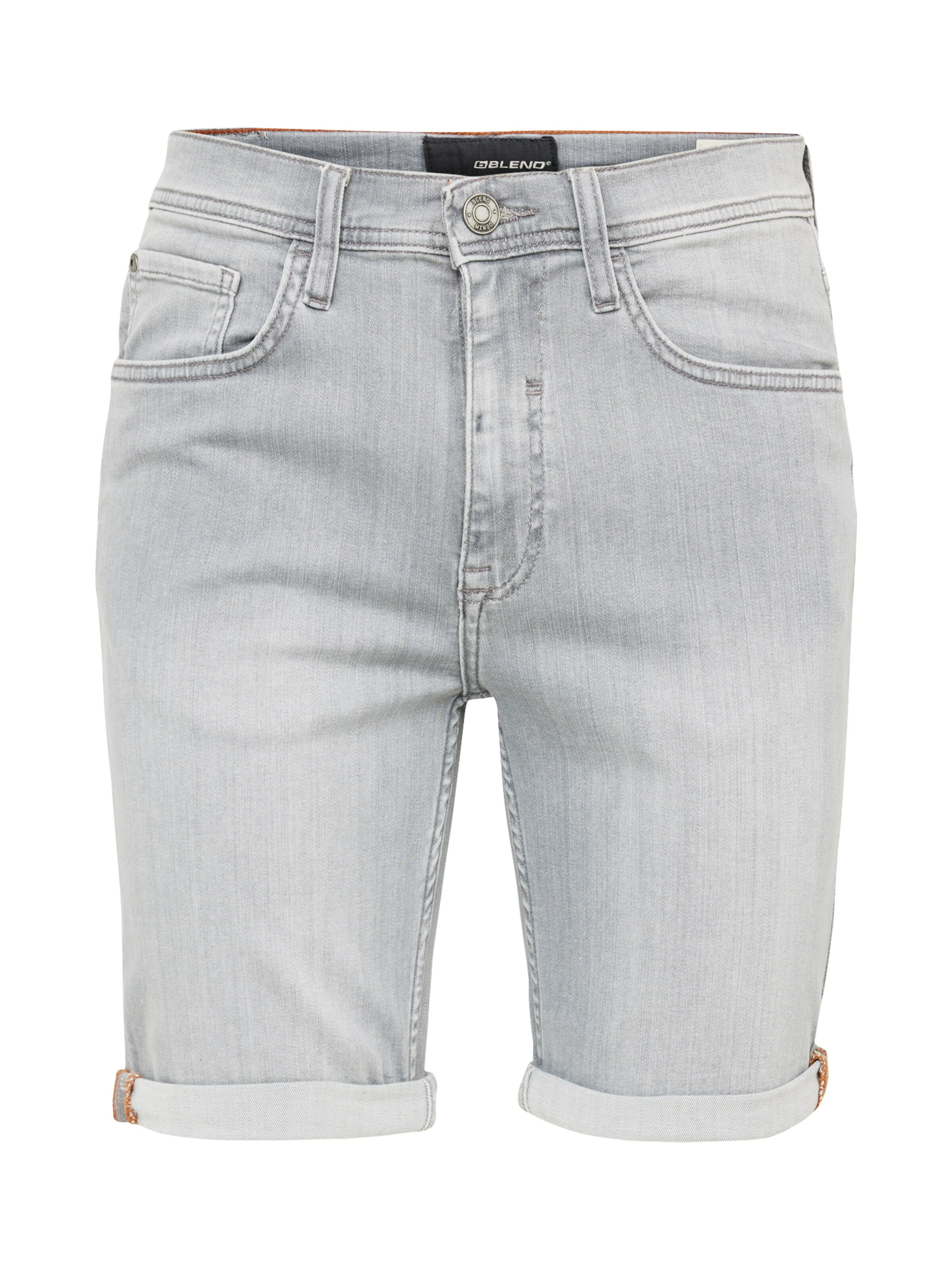 BLEND Slimfit Jeans in Grijs: voorkant