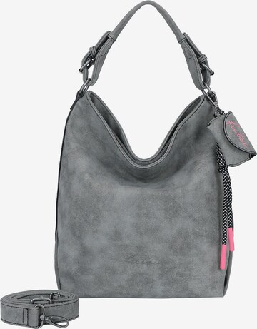 Borsa a spalla 'Bitzi01' di Fritzi aus Preußen in grigio: frontale