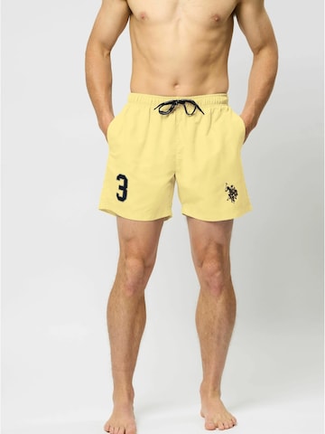 U.S. POLO ASSN. Badeshorts 'Alexander' i gul: forside