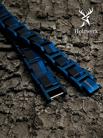 Braccialetto 'WEITSEE' di Holzwerk in blu
