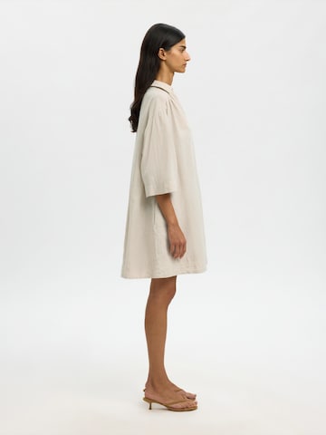 SELECTED Kleid 'SLFLUISA-TALIA' in Beige