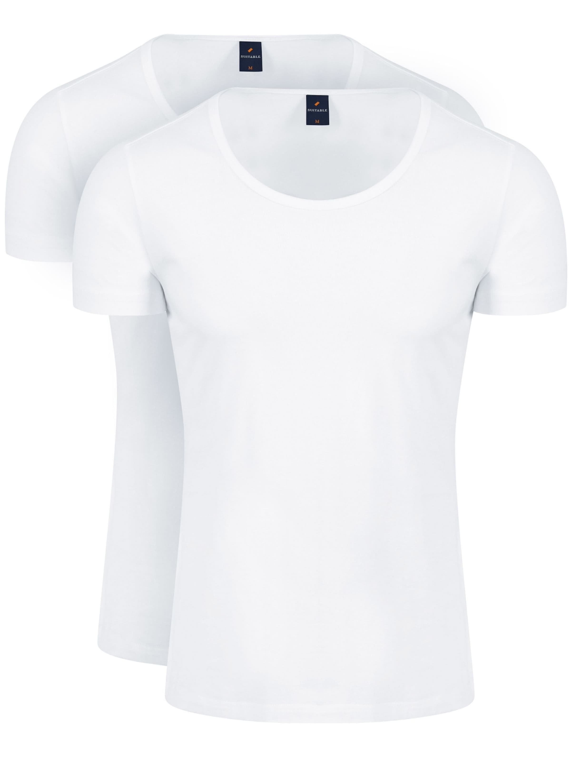 Maillot de corps 'Otaru' Suitable en blanc : devant