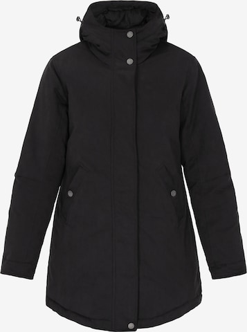 DreiMaster Klassik Winterparka 'Classic' in Zwart: voorkant